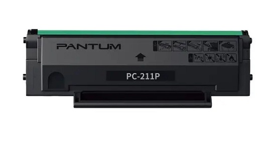 Заправка картриджа Pantum PC-211P вид сверху