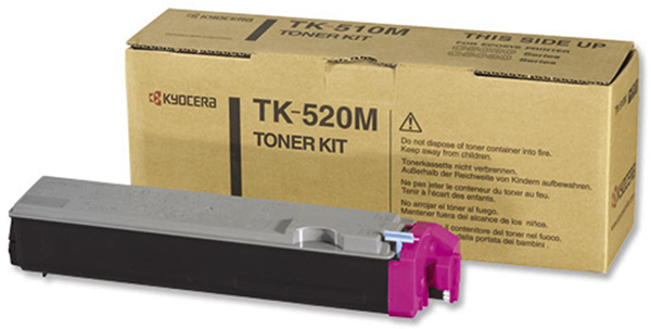 Заправка картриджа Kyocera TK-520M пурпурный