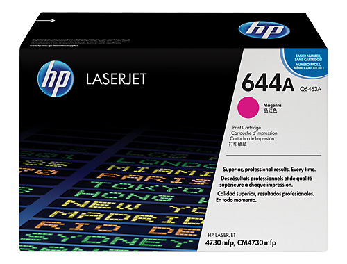 Заправка картриджа HP Q6463A (644A) пурпурный