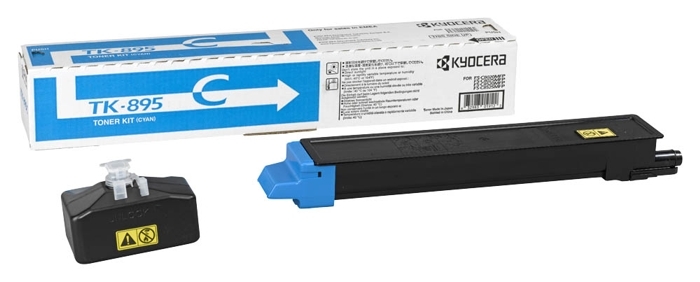 Заправка картриджа Kyocera TK-895C синий