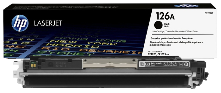 Заправка картриджа HP CE310A (126A) черный