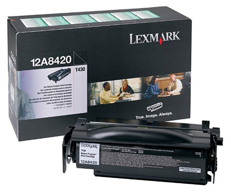 Заправка картриджа Lexmark 12A8420
