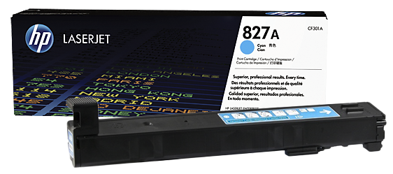 Заправка картриджа HP CF301A (827A) синий