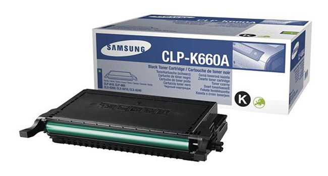 Заправка картриджа Samsung CLP-K660A черный