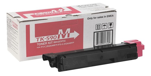 Заправка картриджа Kyocera TK-590M пурпурный