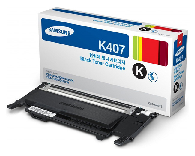 Заправка картриджа Samsung CLT-K407S черный