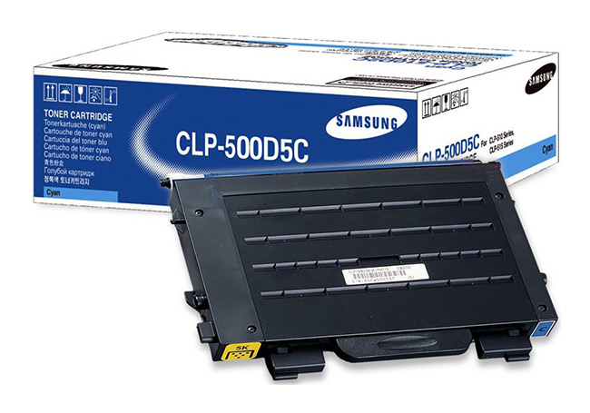 Заправка картриджа Samsung CLP-500D5C синий