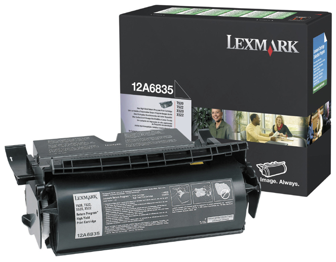 Заправка картриджа Lexmark 12A6835