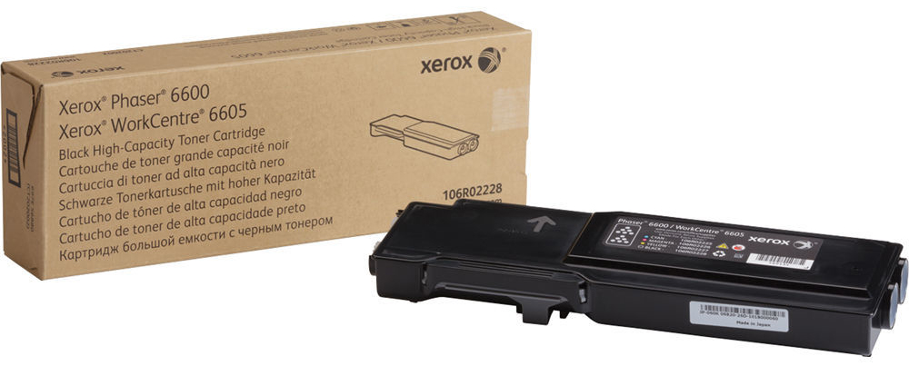 Заправка картриджа Xerox 106R02236 черный
