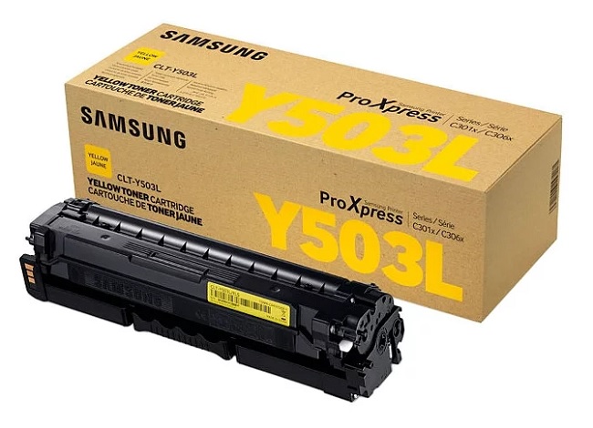 Заправка картриджа Samsung СLT-Y503L желтый
