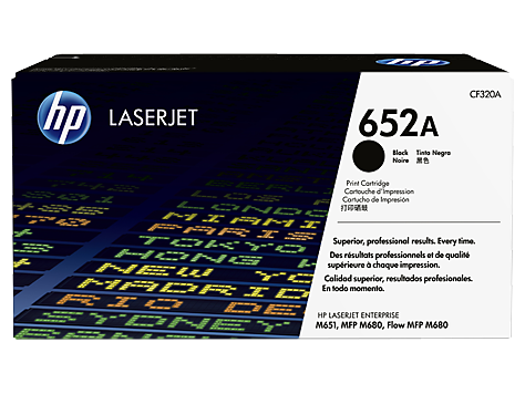 Заправка картриджа HP CF320A (652A) черный