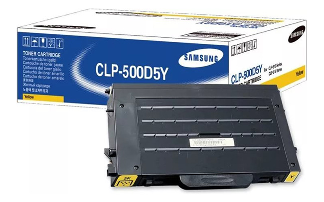 Заправка картриджа Samsung CLP-500D5Y желтый