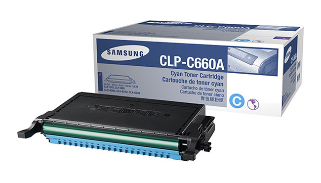 Заправка картриджа Samsung CLP-C660A синий
