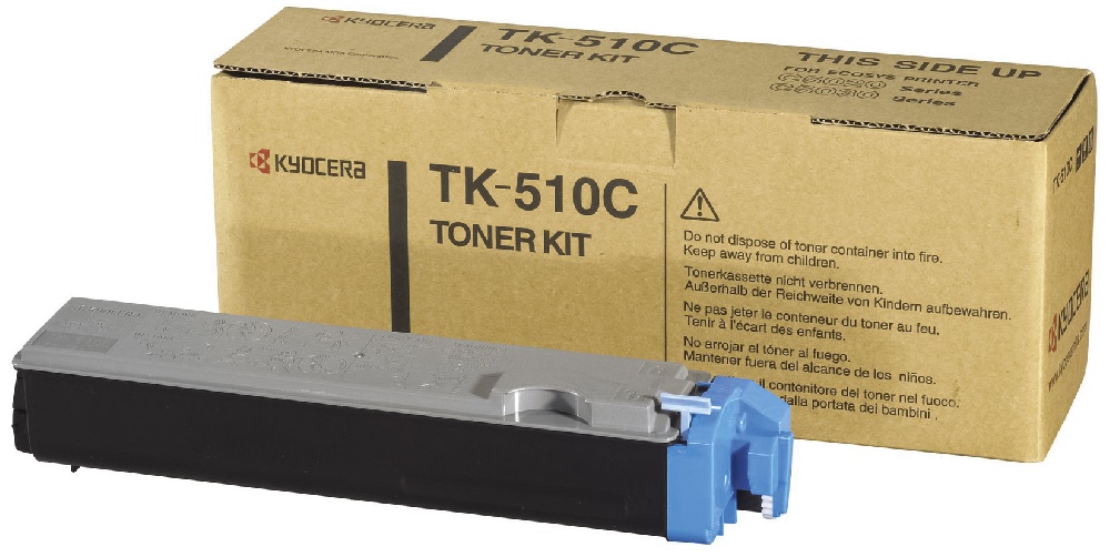 Заправка картриджа Kyocera TK-510C синий