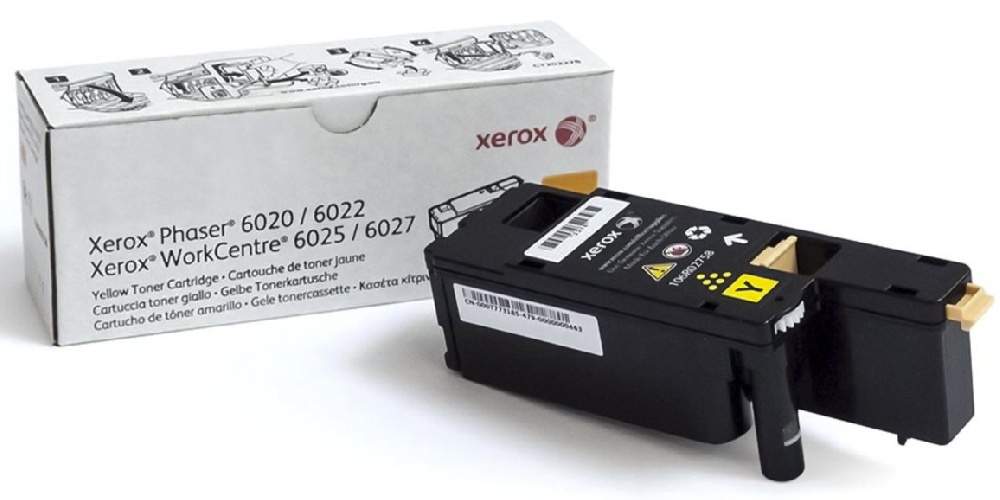 Заправка картриджа Xerox 106R02762 желтый