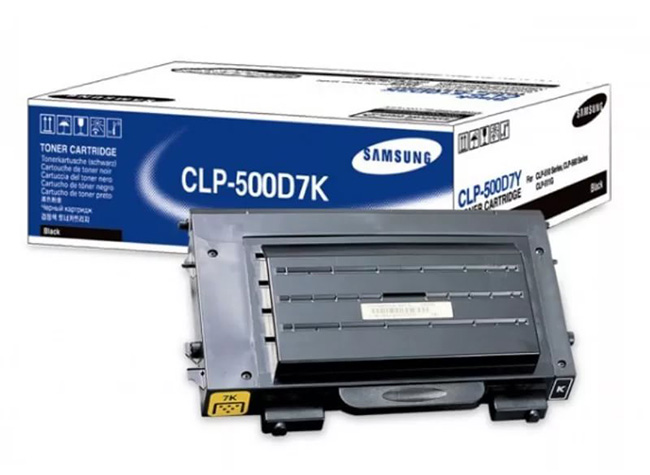 Заправка картриджа Samsung CLP-500D7K черный
