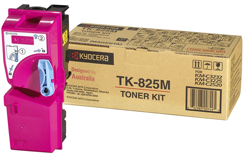 Заправка картриджа Kyocera TK-825M пурпурный
