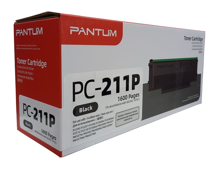 Заправка картриджа Pantum PC-211P