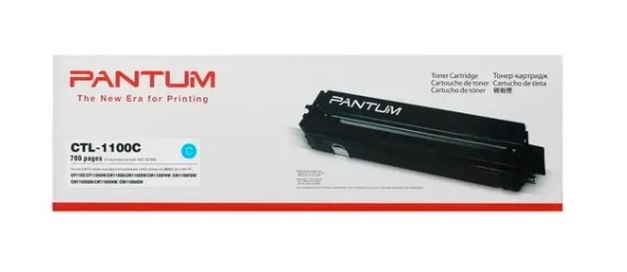 Заправка картриджа Pantum CTL-1100C синий