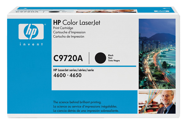 Заправка картриджа HP C9720A (641A) черный