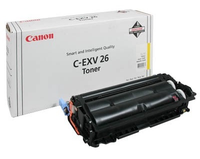Заправка картриджа Canon C-EXV26 желтый