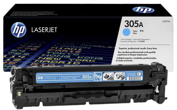 Заправка картриджа HP CE411A (305A) синий
