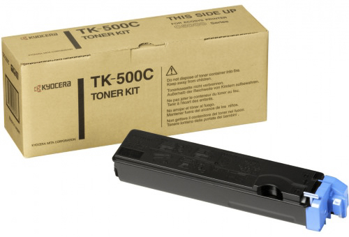 Заправка картриджа Kyocera TK-500C синий