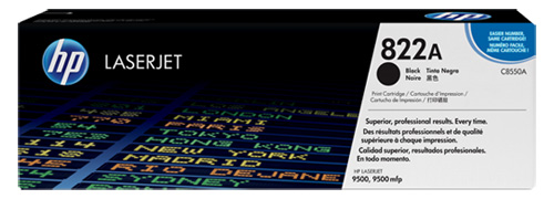 Заправка картриджа HP C8550A (822A) черный