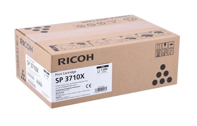Заправка картриджа Ricoh SP 3710X